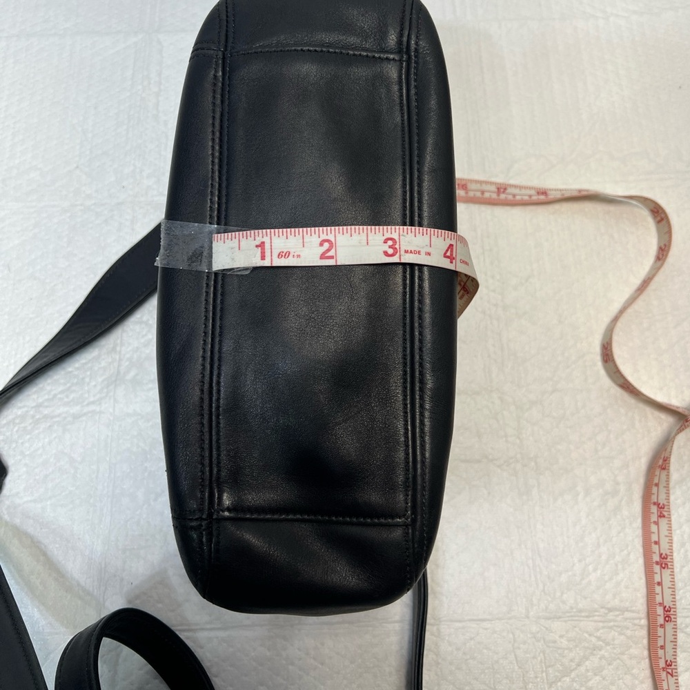 🤍🥀VEUC Coach Lexington Zip Black 4186  Shoulder Bag - Picture 5 of 12
